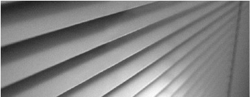 Persiana veneciana color aluminio mate